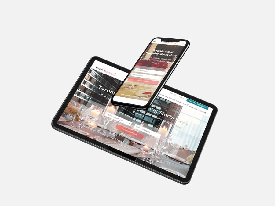Event Source tablet and mobile samples