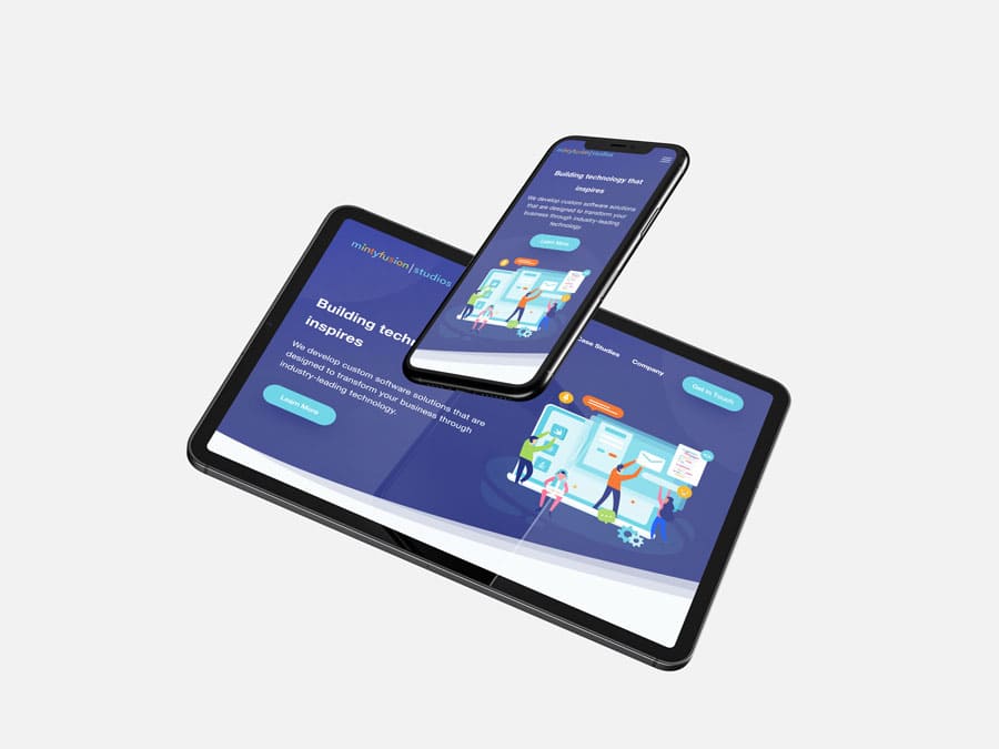 MintyFusion tablet and mobile samples